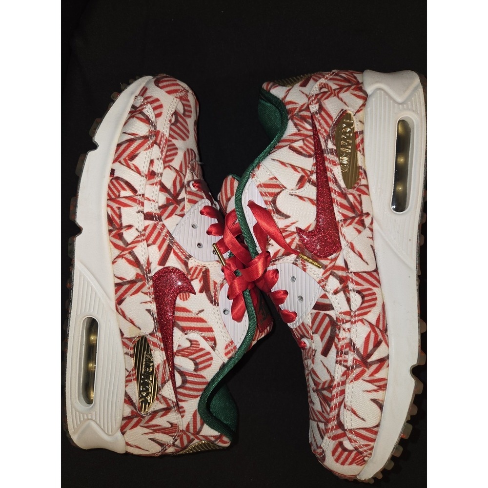 Nike Air Max 90 Gift Wrapped Pack Womens‎ 10 Mens 8.5 Christmas 2015 WORN 2x!!